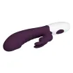 Csiklóizgatós g pont vibrátor Pretty Love Naugthy Bunny Purple II - elemes,vízálló