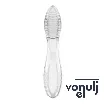 Nonfiguratív dildó Satisfyer Dazzling Crystal 2 transparent - üveg, vízálló