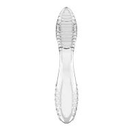 Nonfiguratív dildó Satisfyer Dazzling Crystal 2 transparent - üveg, vízálló