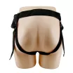 Strapon vibrátor hámmal Pretty love Stark Harness Briefs Brown - 17,5 cm dildóval