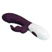 Csiklóizgatós g pont vibrátor Pretty Love Naugthy Bunny Purple II - elemes,vízálló