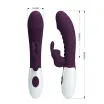 Csiklóizgatós g pont vibrátor Pretty Love Naugthy Bunny Purple II - elemes,vízálló