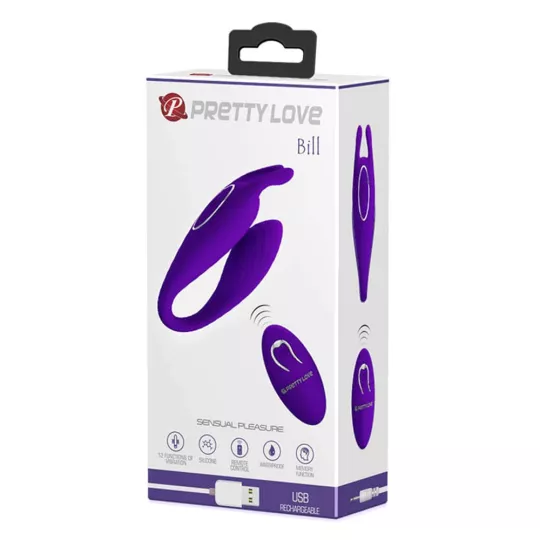 Párvibrátor Pretty Love Bill Purple
