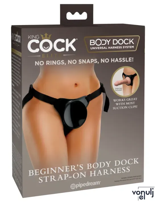 Strapon dildóhám Pipedream Beginner's Body Dock
