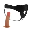Strapon dildó hámmal Pretty love Stark Harness Briefs Flesh - 17,5 cm dildóval