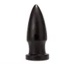 X-MEN fenékdugó 9.2 inch Butt Plug Black - fekete színben, sima felületű, letapasztható, PVC, 23 cm
