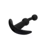 CHISA NOVELTIES fenékdugó Playful Beaded Anal Vibrator - fekete színben, vibrátoros, vízálló, akkumulátoros
