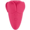 Rezgő csiklóizgató Lovetoy Flicker Rose Red - akkumulátoros,vízálló