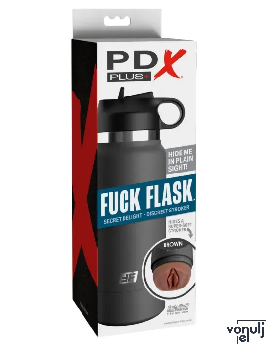 Műpunci maszturbátor PIPEDREAM Fuck Flask Brown