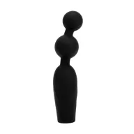 CHISA NOVELTIES análbot Vibrating Booty Beads - fekete színben, vibrációs funkcióval, vízálló, akkumulátoros, (13,6 cm)