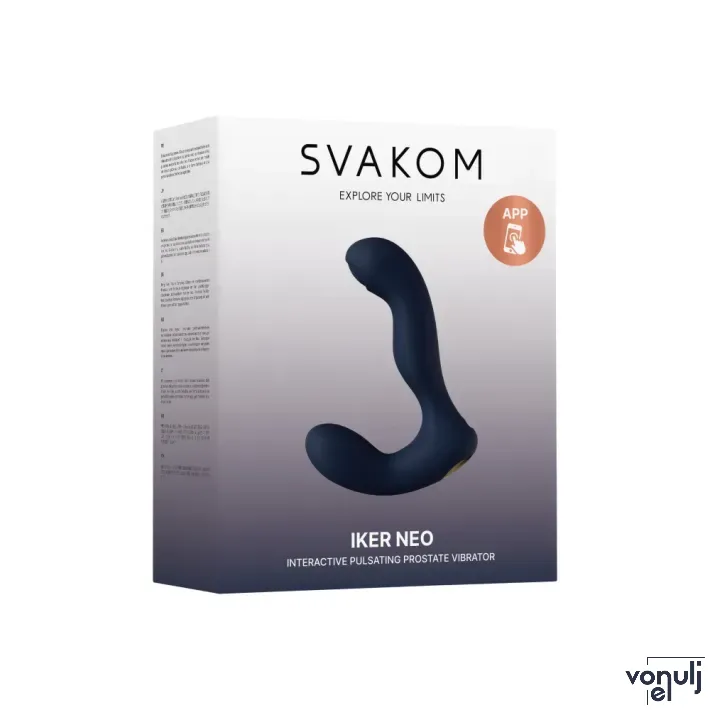 Prosztata vibrátor Svakom Iker Neo - akkumulátoros,vízálló