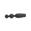 CHISA NOVELTIES análbot Vibrating Booty Beads - fekete színben, vibrációs funkcióval, vízálló, akkumulátoros, (13,6 cm)