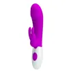 Csiklóizgatós g pont vibrátor Pretty Love Naugthy Bunny Purple I - elemes