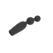 CHISA NOVELTIES análbot Vibrating Booty Beads - fekete színben, vibrációs funkcióval, vízálló, akkumulátoros, (13,6 cm)