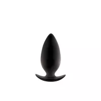 RENEGADE fenékdugó Spades Large - fekete színben, L méretben, vízálló, szilikon, 10 cm