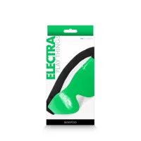 NS NOVELTIES maszk Electra Blindfold Green - zöld színben, fetish játékokhoz