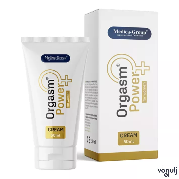 Vágyfokozó csiklóstimuláló krém Orgasm Power Cream for Women 50 ml