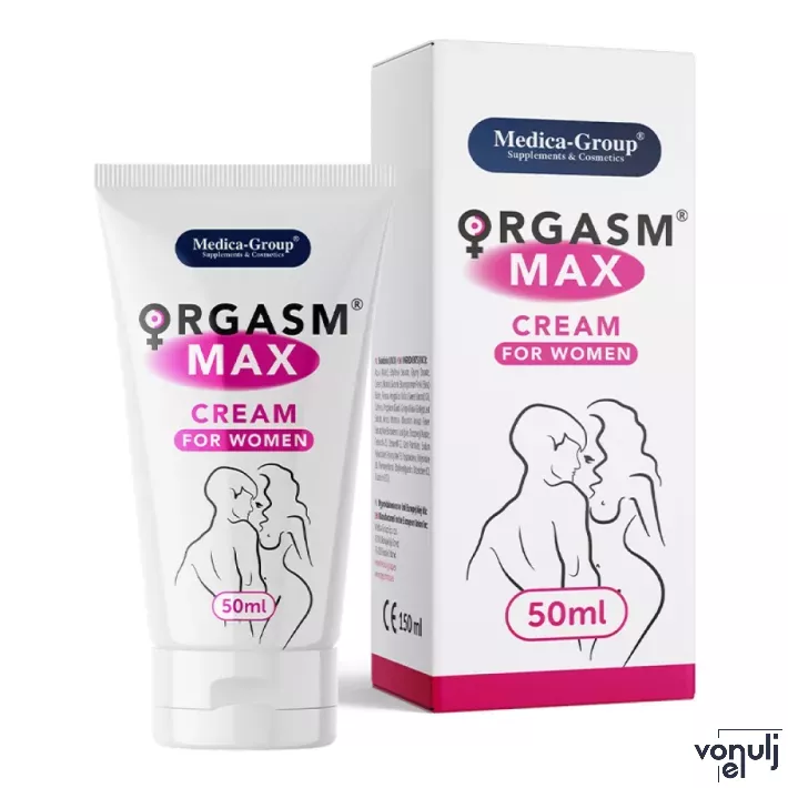 Vágyfokozó csiklóstimuláló krém OrgasmMax Cream for Women 50 ml