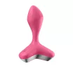 SATISFYER fenékdugó Game Changer Pink - rózsaszín színben, vibrátoros, vízálló, akkumulátoros