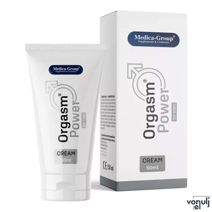 Erekciófokozó krém Orgasm Power Cream for Men 50 ml
