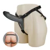 Strapon dildó hámmal Pretty Love Landon Black - vízálló, 24,9 cm