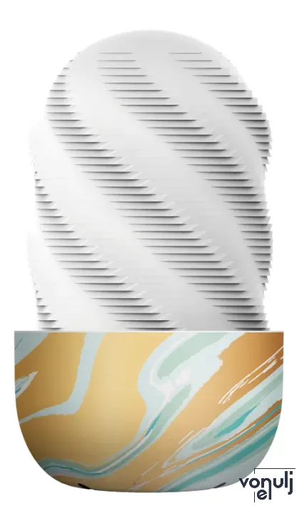 SVAKOM maszturbációs tojás szett Hedy X Control - 5 darabos - vízálló, spirálos stimuláló felszínnel, többszöri használatra