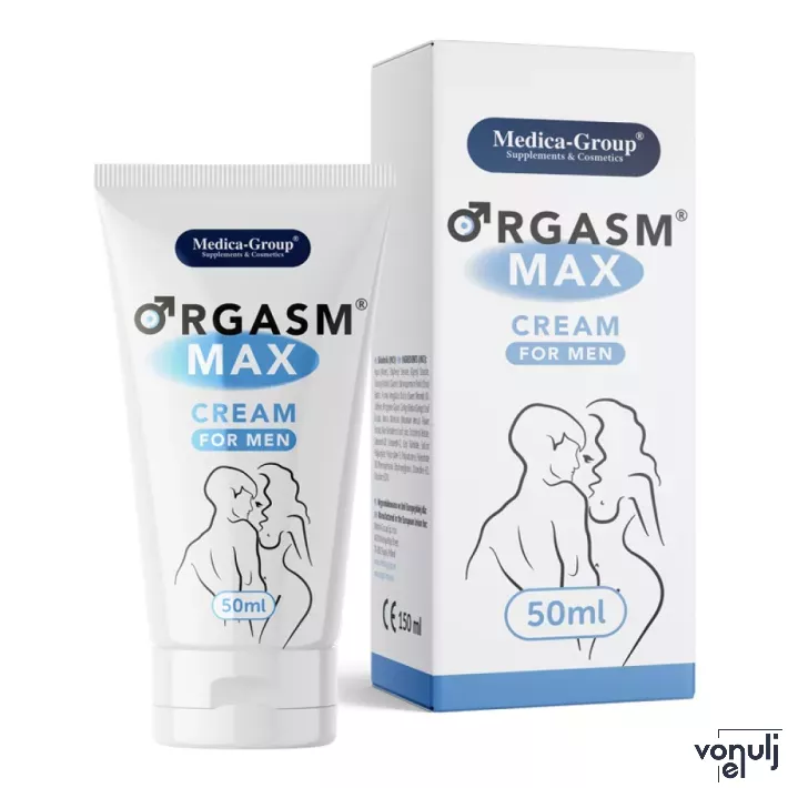 Erekciófokozó krém OrgasmMax Cream for Men 50 ml