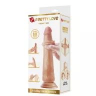 Élethű műpénisz Pretty Love Tiemeyer Flesh - vízálló,25 cm