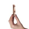 ROCKS-OFF minivibrátor Bamboo Rose Gold 10 Speed - rózsaarany színben, vízálló, elemes