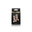 NS NOVELTIES mellbimbó csipesz Bound Nipple Clamps C1 Rose Gold - rózsaarany színben, BDSM szex kelléke
