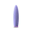 NS NOVELTIES rúdvibrátor Revel Kismet Purple - lila színben, vízálló, bordázott stimuláló felszínnel, akkumulátoros