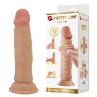 Élethű műpénisz Pretty Love Quentin Flesh - vízálló,18,4 cm