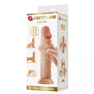 Élethű műpénisz Pretty Love Quentin Flesh - vízálló,18,4 cm