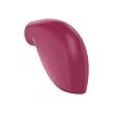 SATISFYER léghullámos csiklóizgató One Night Stand - bordó színben, egyszer használatos, elemes