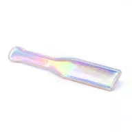 NS NOVELTIES paskoló Cosmo Bondage Paddle Rainbow - hologramos szivárvány színben, fetish játékokhoz