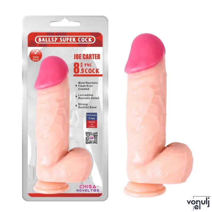 Műpénisz Chisa novelties Joe Carter 8.9" Dildo - 22 cm