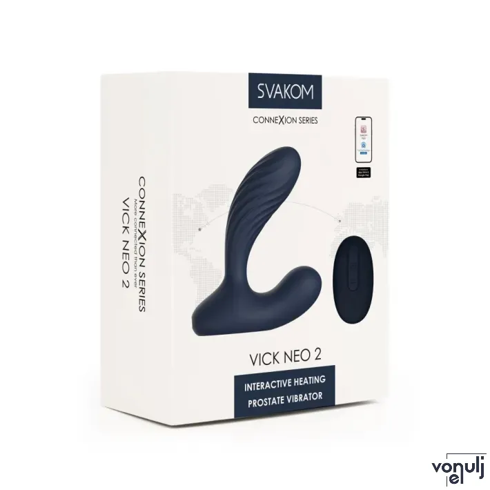 Prosztata vibrátor Svakom Vick Neo 2 - akkumulátoros,vízálló