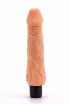 LOVETOY élethű vibrátor 8'' Real Feel Cyberskin Vibrator - realisztikus, vízálló, elemes, cyberskin (20 cm)