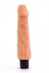 LOVETOY élethű vibrátor 8'' Real Feel Cyberskin Vibrator - realisztikus, vízálló, elemes, cyberskin (20 cm)