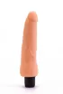 LOVETOY élethű vibrátor Real Feel Cyberskin Vibrator 3 - realisztikus, vízálló, elemes, cyberskin (20 cm)