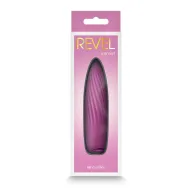 NS NOVELTIES rúdvibrátor Revel Kismet Pink - rózsaszín színben, vízálló, bordázott stimuláló felszínnel, akkumulátoros