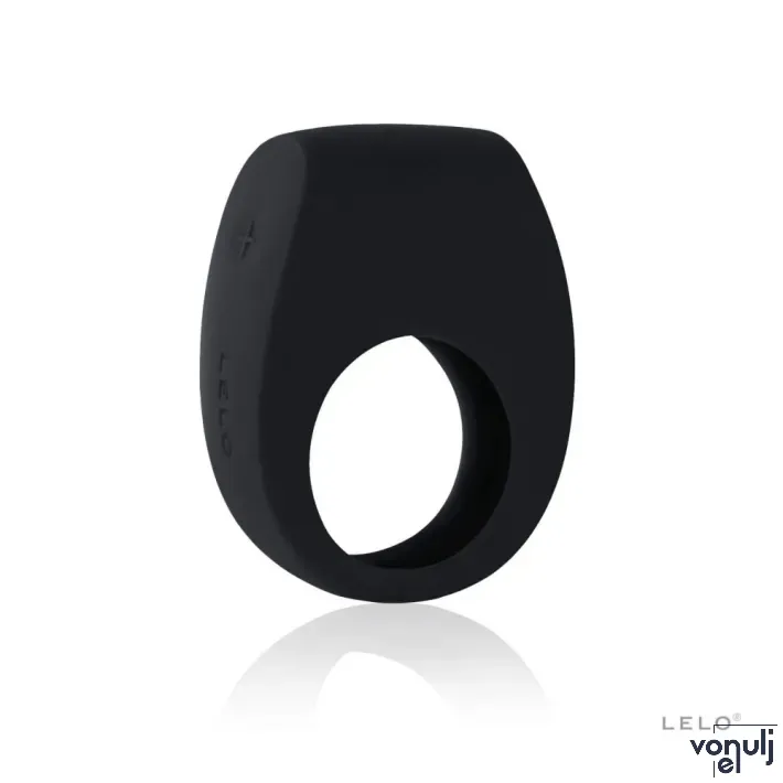 LELO péniszgyűrű Tor II Black EU - fekete színben, vibrációs funkcióval, vízálló, akkumulátoros