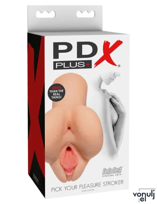 Műpunci és műánusz maszturbátor PIPEDREAM Pick Your Pleasure Stroker Light