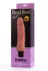 LOVETOY élethű vibrátor 8.5'' Real Feel Cyberskin Vibrator - realisztikus, vízálló, elemes, cyberskin (21 cm)