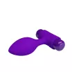 PRETTY LOVE fenékdugó Vibra Butt Plug Purple - lila színben, vibrátoros, elemes