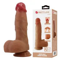 Élethű műpénisz Pretty Love Duvall 19,3 cm - vízálló, 7.6"