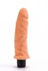 LOVETOY élethű vibrátor 8.5'' Real Feel Cyberskin Vibrator - realisztikus, vízálló, elemes, cyberskin (21 cm)