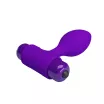 PRETTY LOVE fenékdugó Vibra Butt Plug Purple - lila színben, vibrátoros, elemes