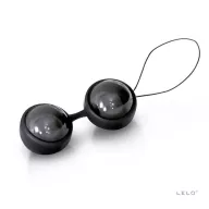 LELO gésagolyó Luna Beads Noir -  fekete színű, 2 azonos méretű, vízálló