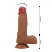 Élethű műpénisz Pretty Love Duvall 19,3 cm - vízálló, 7.6"